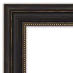 Miroir mural bronze 41" x 29" non biseauté – Style moderne, cadre en polystyrène