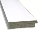 Miroir plein pied de 30" x 66" blanc sans biseau pour armoire ou à poser au sol