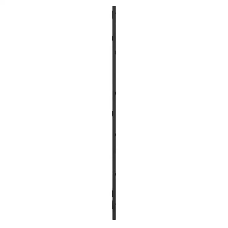 Miroir mural biseauté à cadre métallique - Bronze huilé, effet fenêtre, 38 x 24 po.