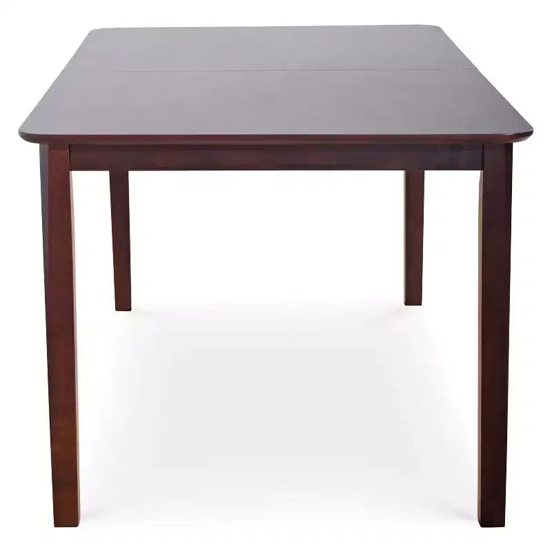 Table à manger moderne du milieu du siècle 150 cm - Marron foncé, MDF, 6 places