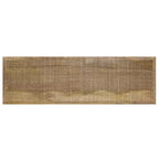 Banc en manguier massif aspect vieilli naturel