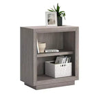 Sauder 33" 2 Shelf Hayes Garden Bookcase Ashen Oak