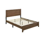 Lit plateforme King finition chêne