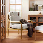 Boucle Upholstered Wood Accent Arm Chair - Hearth & Hand with Magnolia
