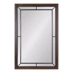 Miroir mural rectangulaire - Cadre en MDF, 24 x 36 po
