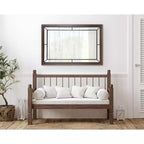 Miroir mural rectangulaire - Cadre en MDF, 24 x 36 po