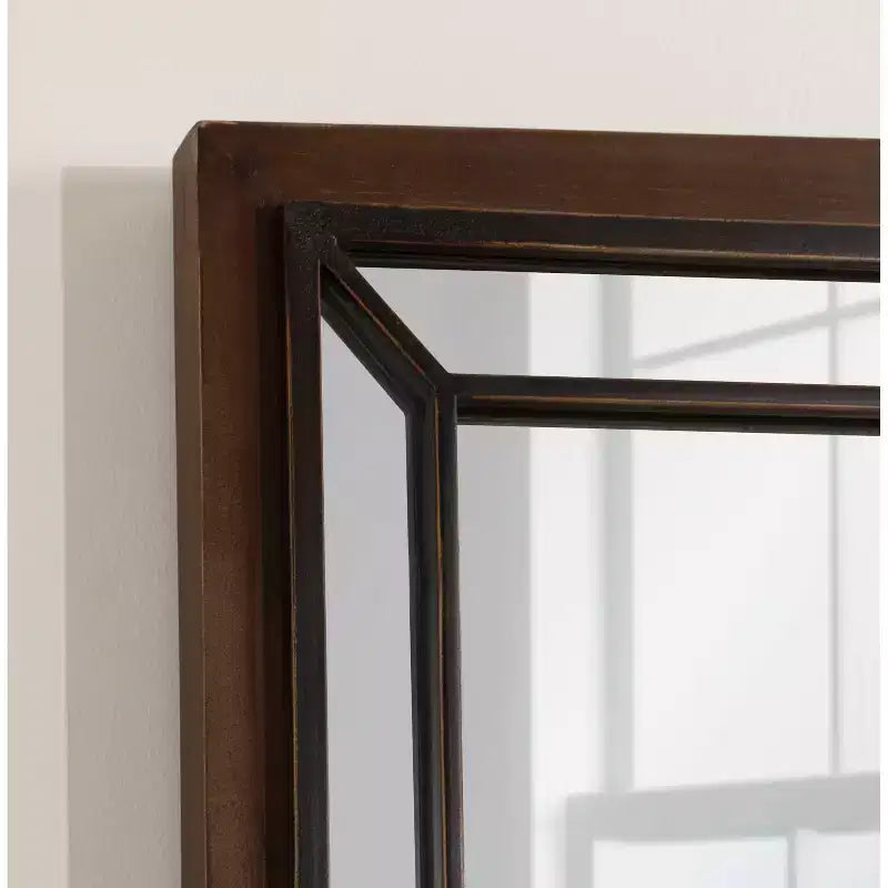 Miroir mural rectangulaire - Cadre en MDF, 24 x 36 po