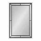 Miroir mural rectangulaire - Cadre en MDF, 24 x 36 po