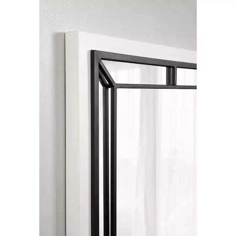 Miroir mural rectangulaire - Cadre en MDF, 24 x 36 po
