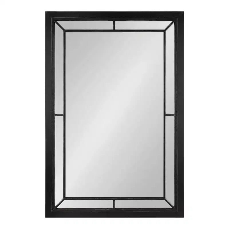 Miroir mural rectangulaire - Cadre en MDF, 24 x 36 po