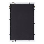 Miroir mural rectangulaire - Cadre en MDF, 24 x 36 po