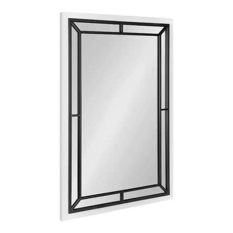 Miroir mural rectangulaire - Cadre en MDF, 24 x 36 po