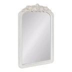 Kate & Laurel All Things Decor Jenelle Framed Wall Mirror White