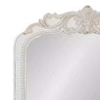 Miroir mural encadré - Blanc, Rectangle, 30 x 20 po