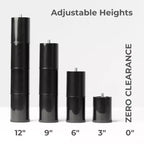 Sommier Réglable Classique - Zéro Gravité, Anti-Ronflement, Télécommande Sans Fil