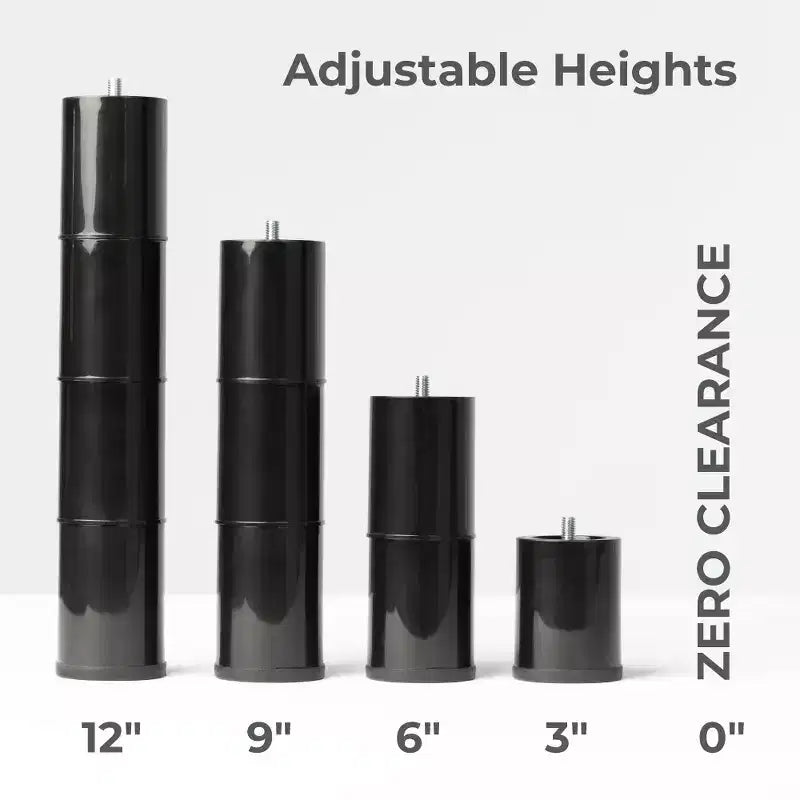 Sommier Réglable Classique - Zéro Gravité, Anti-Ronflement, Télécommande Sans Fil