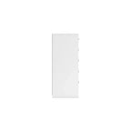 Commode 5 tiroirs - Blanc mat, Coulisses à billes