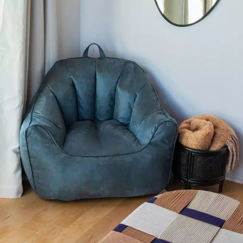 Fauteuil poire Hug - Suède végane, Adolescents et adultes