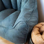 Fauteuil poire Hug - Suède végane, Adolescents et adultes