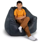Big Joe Hug Bean Bag Chair, Vegan Suede, Teens and Adults