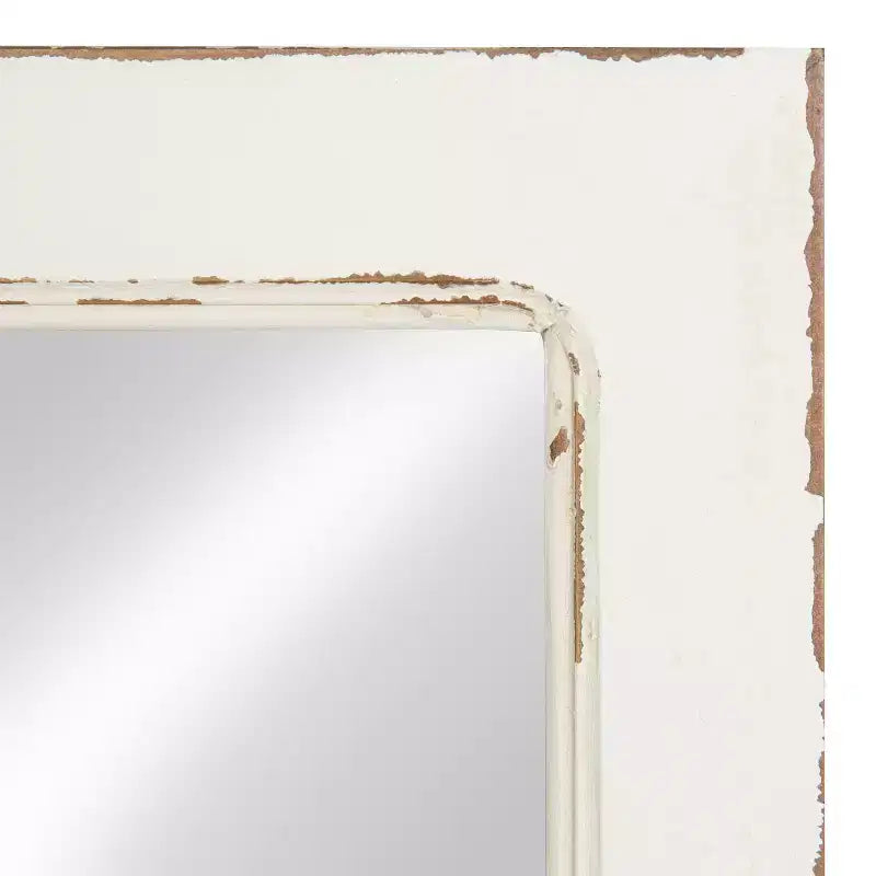 Miroir mural carré fonctionnel - Cadre en métal, 20 x 20 po