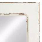 Miroir mural carré fonctionnel - Cadre en métal, 20 x 20 po