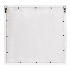 Miroir mural carré fonctionnel - Cadre en métal, 20 x 20 po