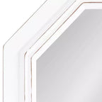 Miroir Mural Octogonal 28 x 36 - Cadre en MDF
