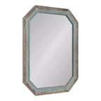 Miroir Mural Octogonal 28 x 36 - Cadre en MDF