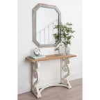 Miroir Mural Octogonal 28 x 36 - Cadre en MDF