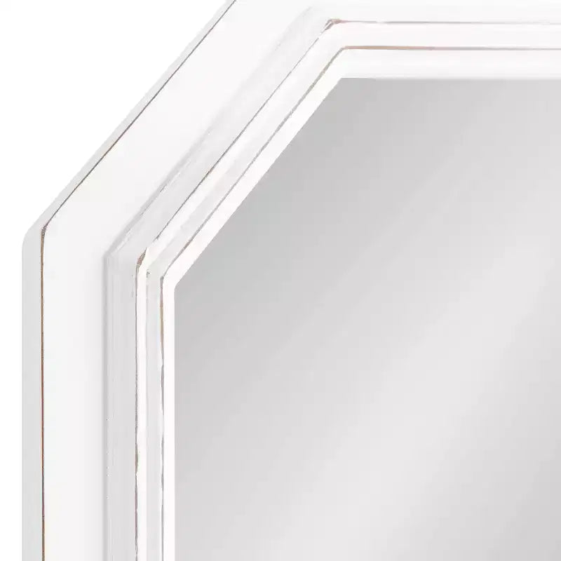 Miroir Mural Octogonal 28 x 36 - Cadre en MDF