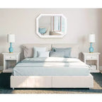 Miroir Mural Octogonal 28 x 36 - Cadre en MDF