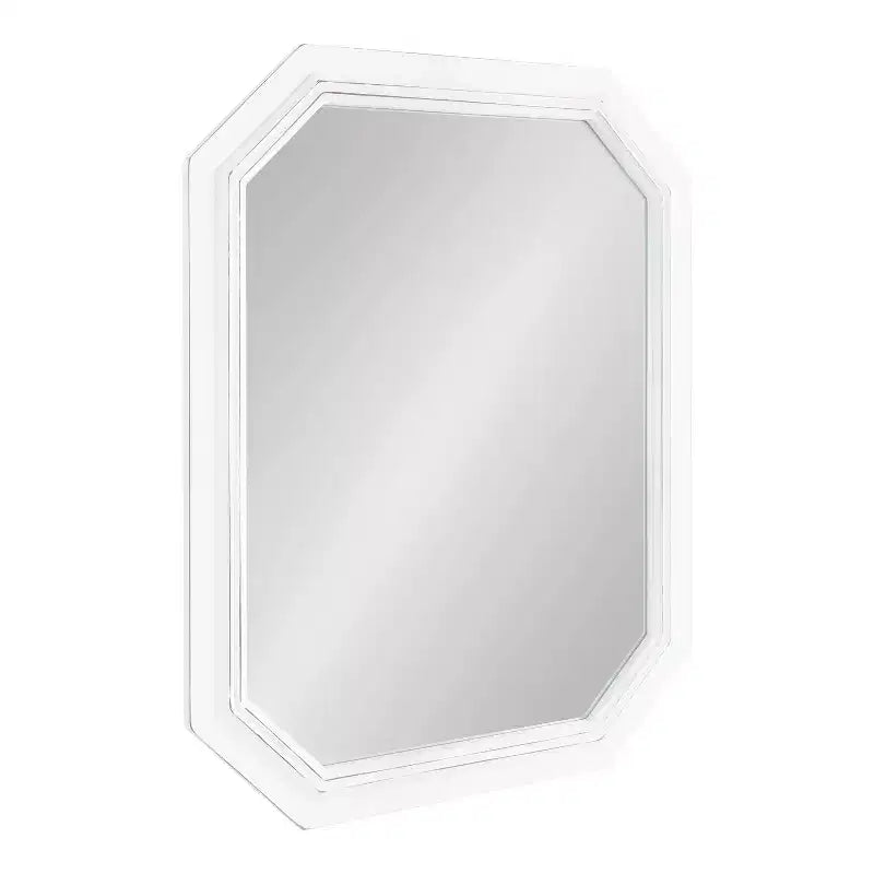 Miroir Mural Octogonal 28 x 36 - Cadre en MDF
