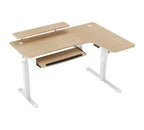 EUREKA ERGONOMIC 60x23 L Shaped Standing Desk with Accessories Set