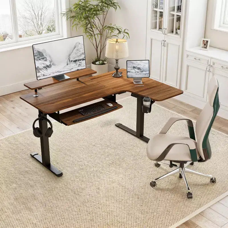 Fauteuil d'appoint en velours avec dossier capitonné - Pieds en métal doré