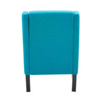 Fauteuil d'appoint rembourré à dossier haut - Mousse haute densité, cadre en bois