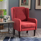 Powell Cybele Upholstered Wingback Accent Chair