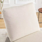 Fauteuil à bascule inclinable en velours côtelé avec repose-pieds - Chambre de bébé et Salon