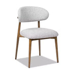 Jennifer Taylor Home Locke 20.5 Modern Upholstered Dining Chair with Wood Frame