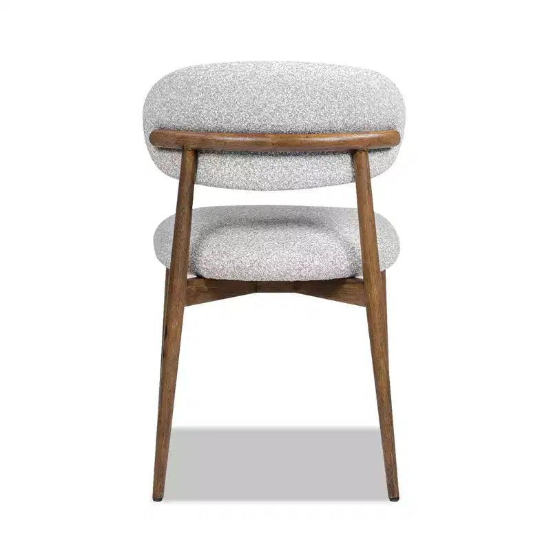 Chaise de salle à manger moderne capitonnée de 20,5 po avec cadre en bois