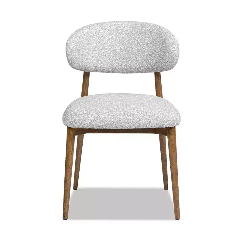 Chaise de salle à manger moderne capitonnée de 20,5 po avec cadre en bois
